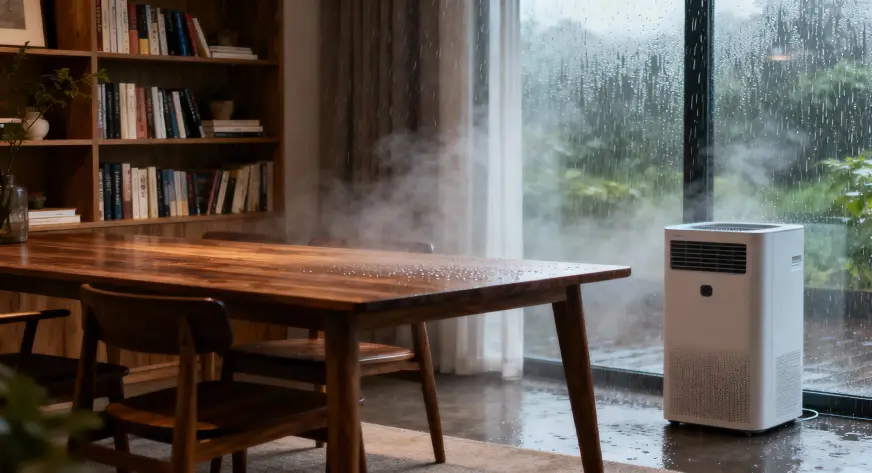How a Home Dehumidifier Protects Wooden Furniture During Monsoons?